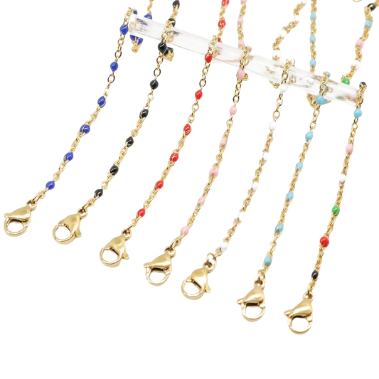 Enamel Anklet