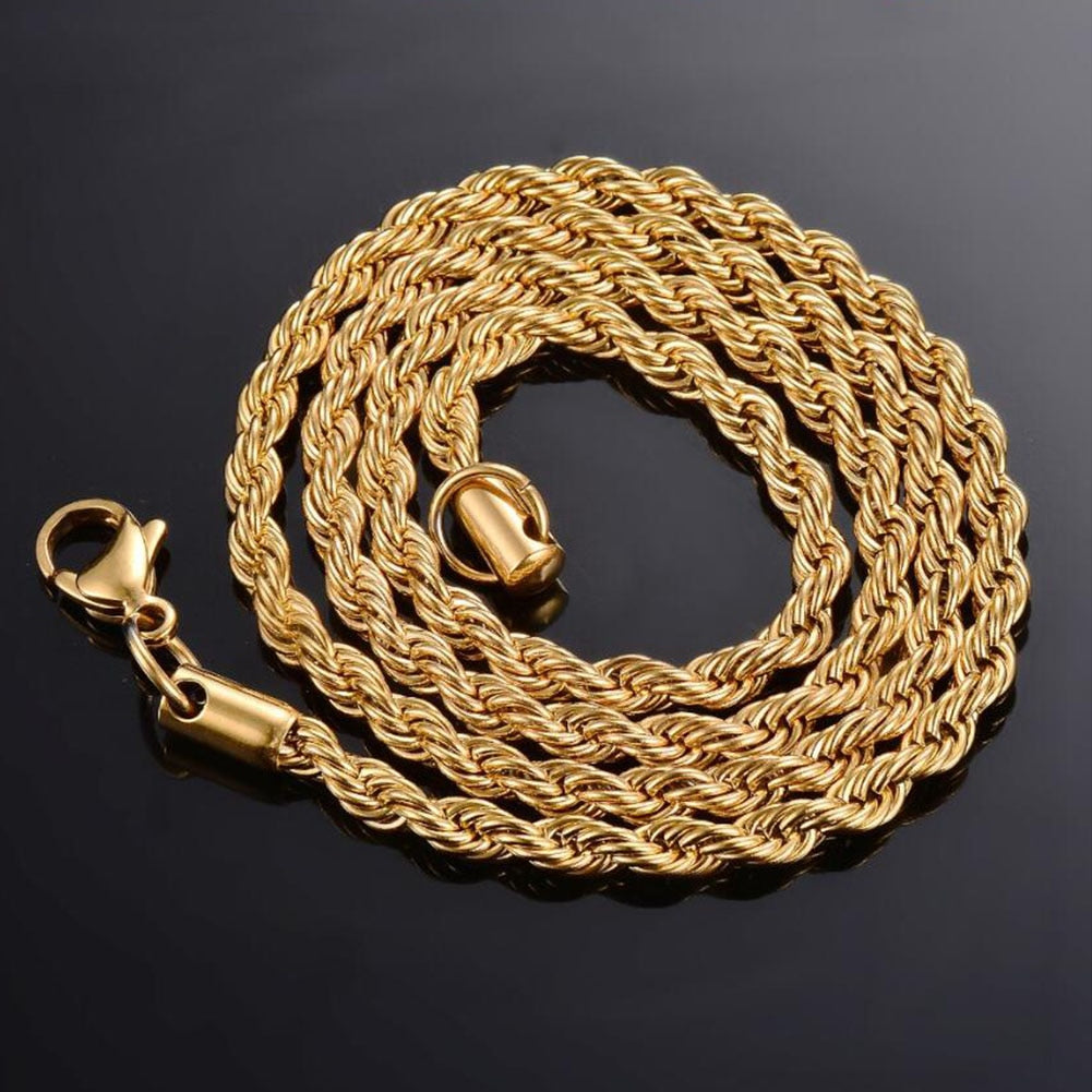 Twisted Rope Link Chain