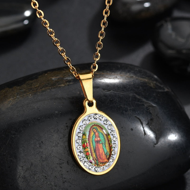 Uzone Virgin Mary Pendant