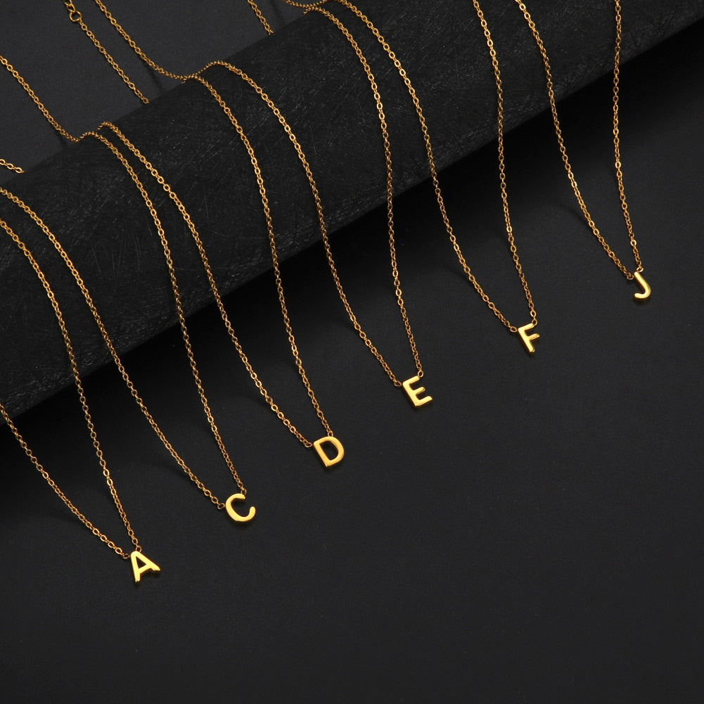 Initial A-Z Letter Necklace