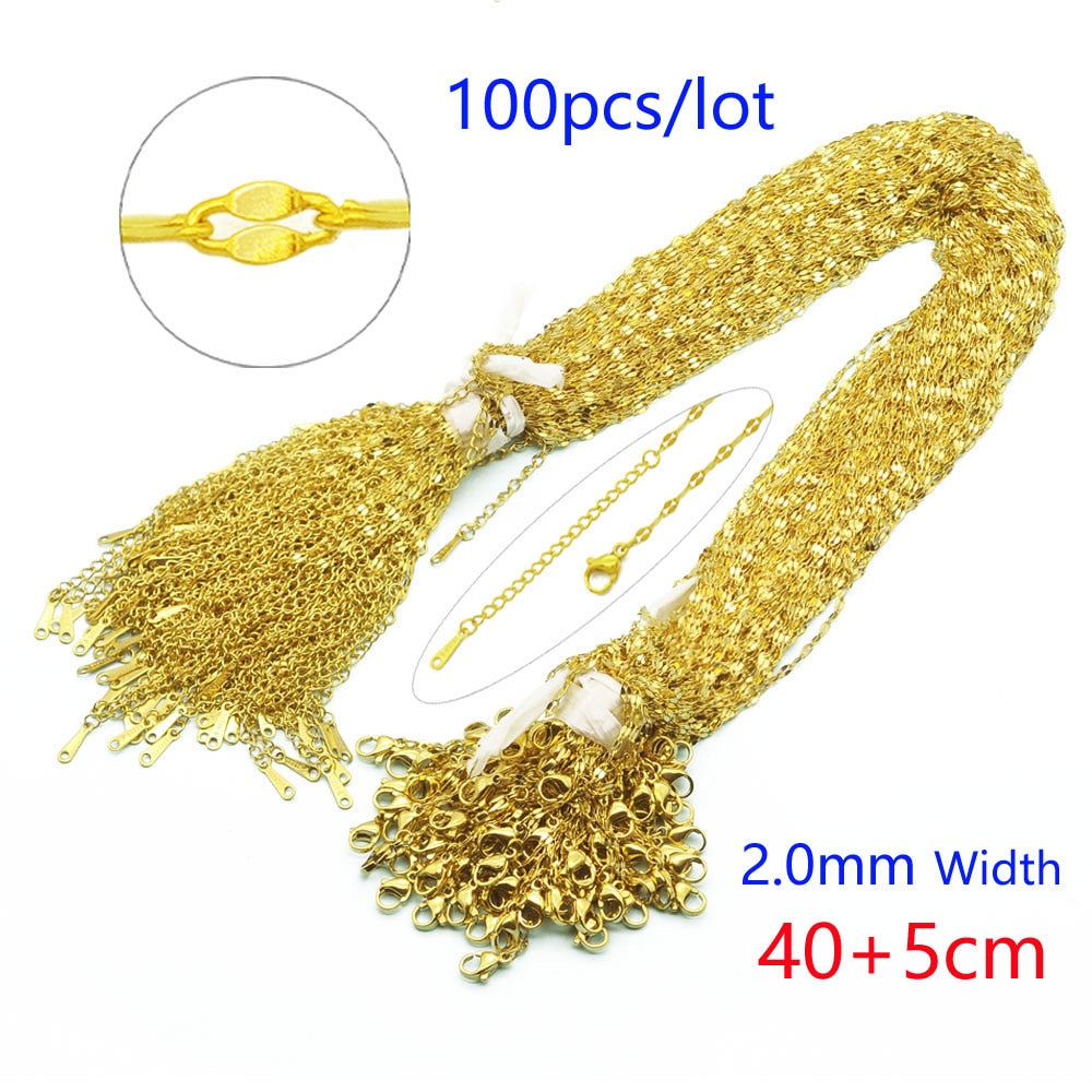 Bulk Wholesale 304 Stainless Steel Cable Link (100pcs)