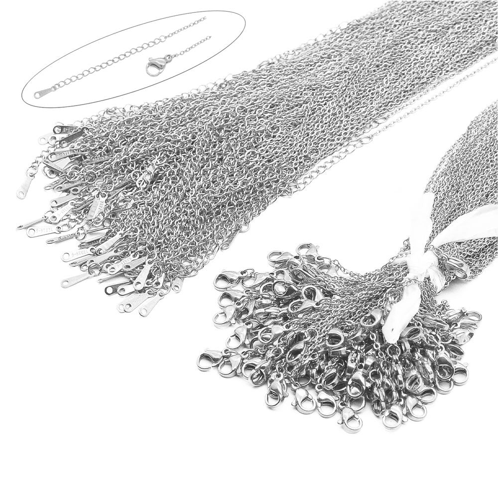 Bulk Wholesale 304 Stainless Steel Cable Link (100pcs)