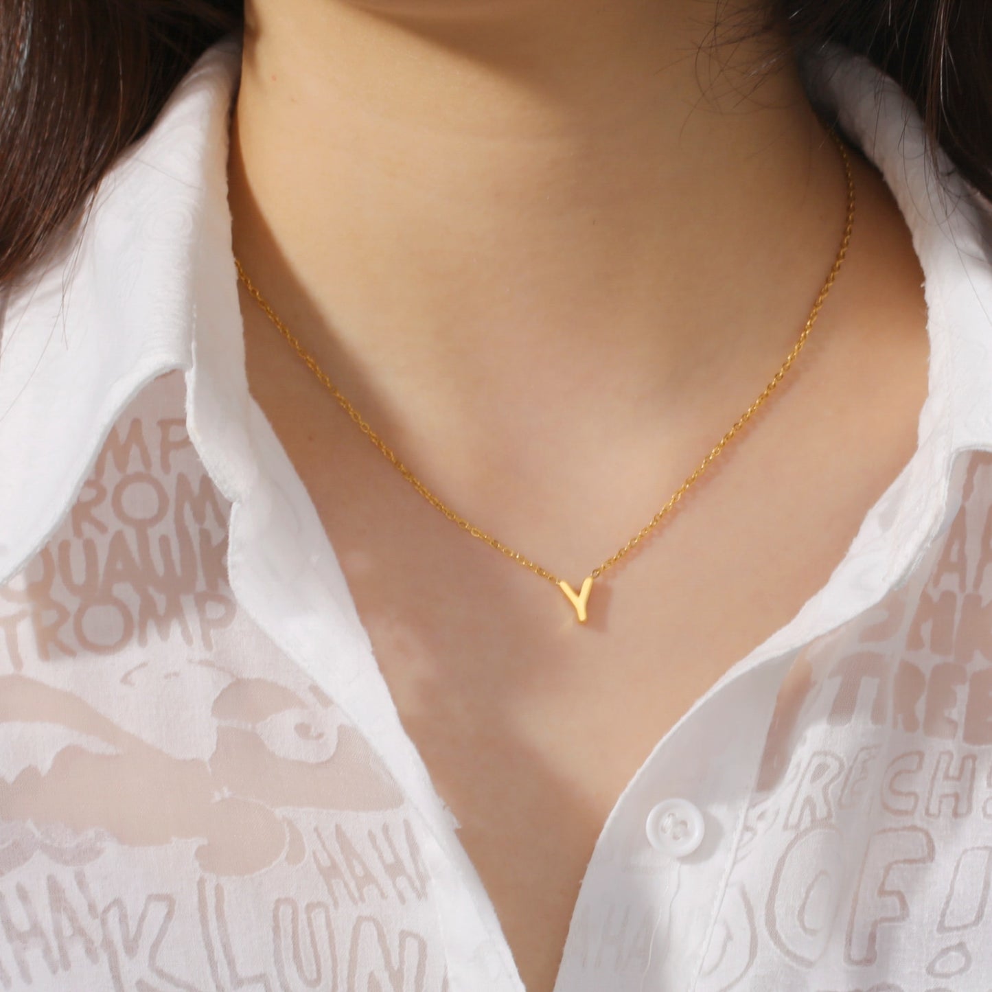 Initial A-Z Letter Necklace