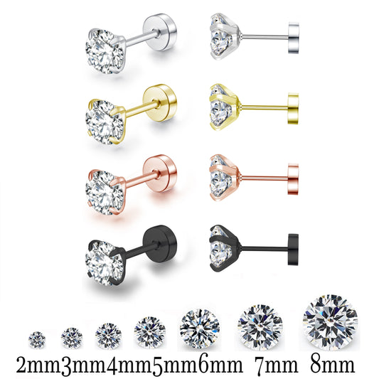 4 Color Ear Studs