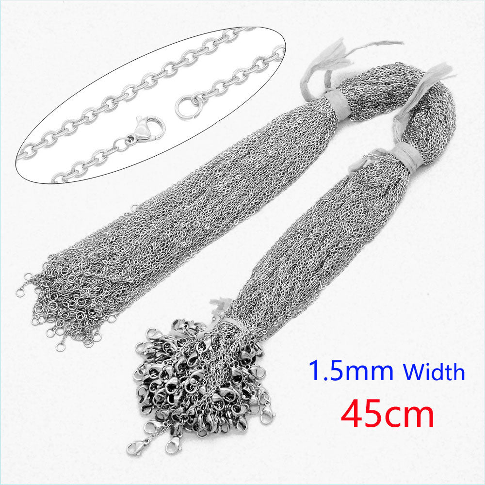 Bulk Wholesale 304 Stainless Steel Cable Link (100pcs)