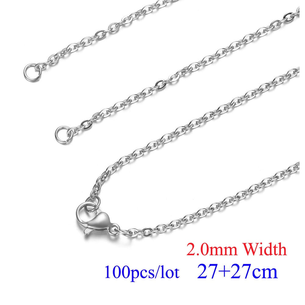 Bulk Wholesale 304 Stainless Steel Cable Link (100pcs)