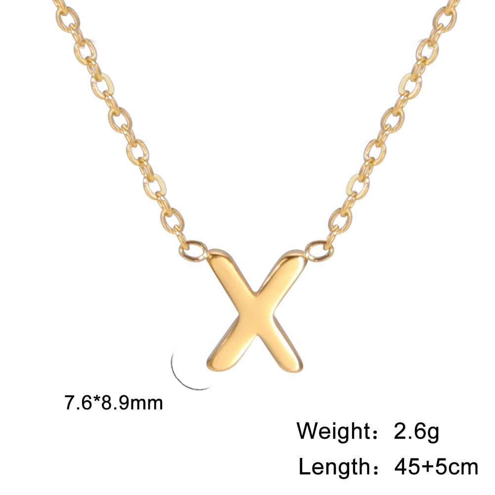 Initial A-Z Letter Necklace