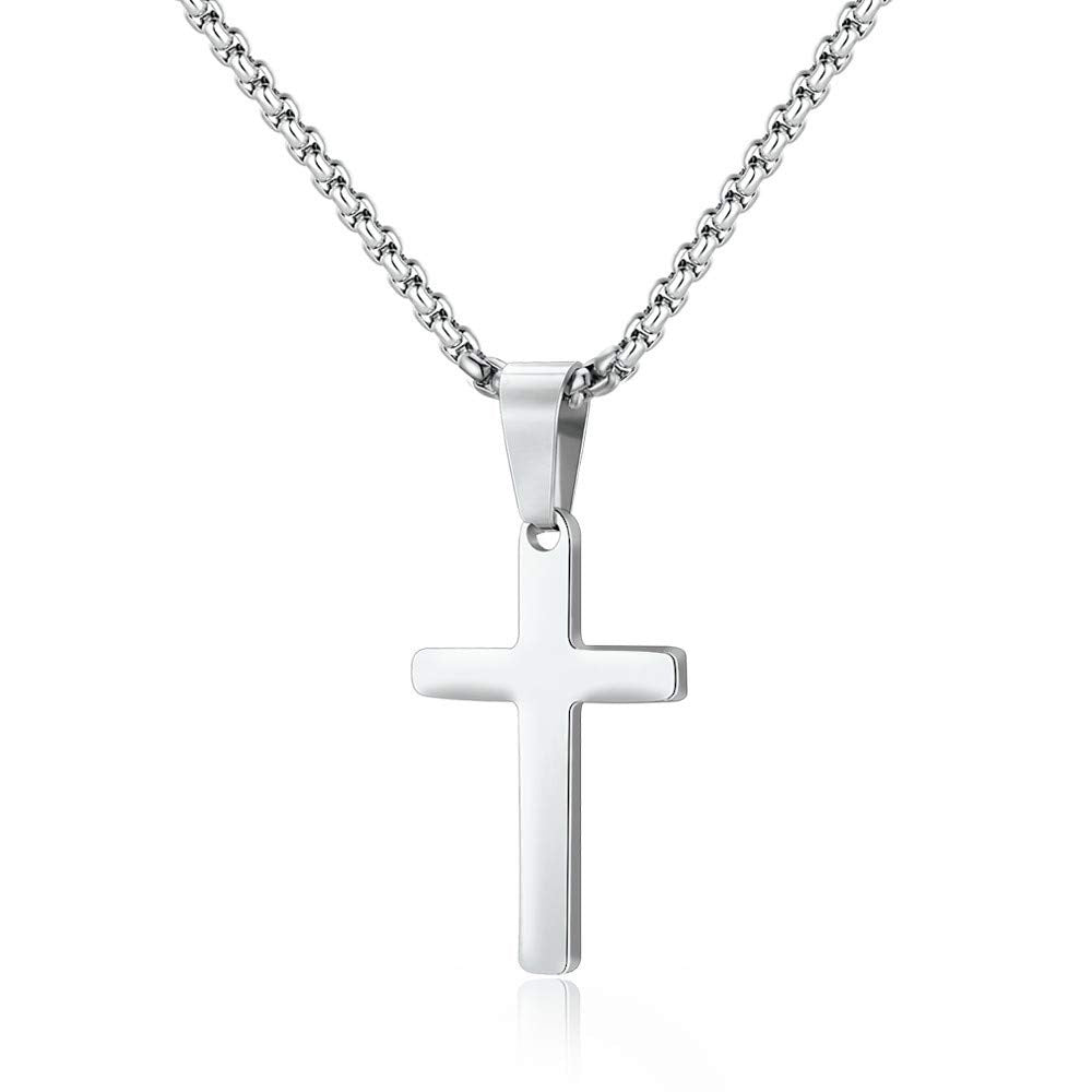 Cross Titanium Steel Necklace